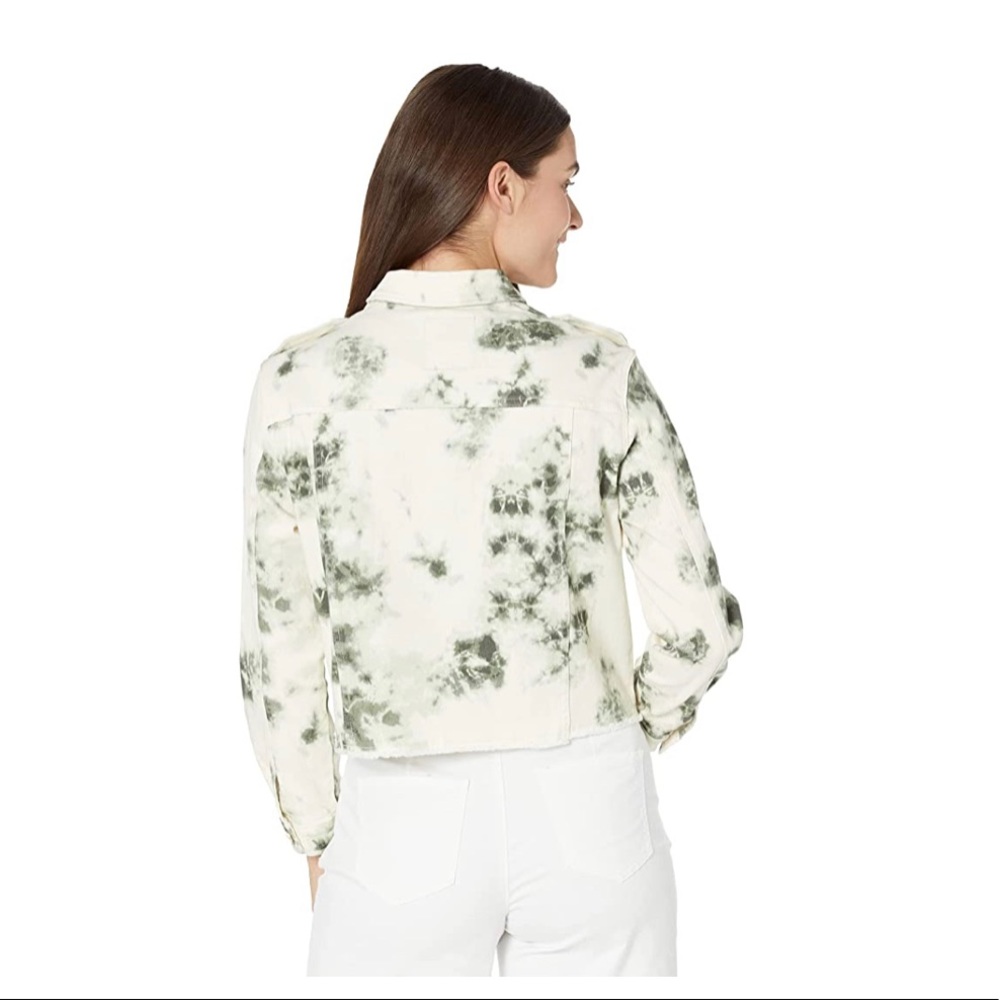 Sanctuary Jayden Tie Dye Cotton Blend Trucker Jacket - Picture 3 of 11
